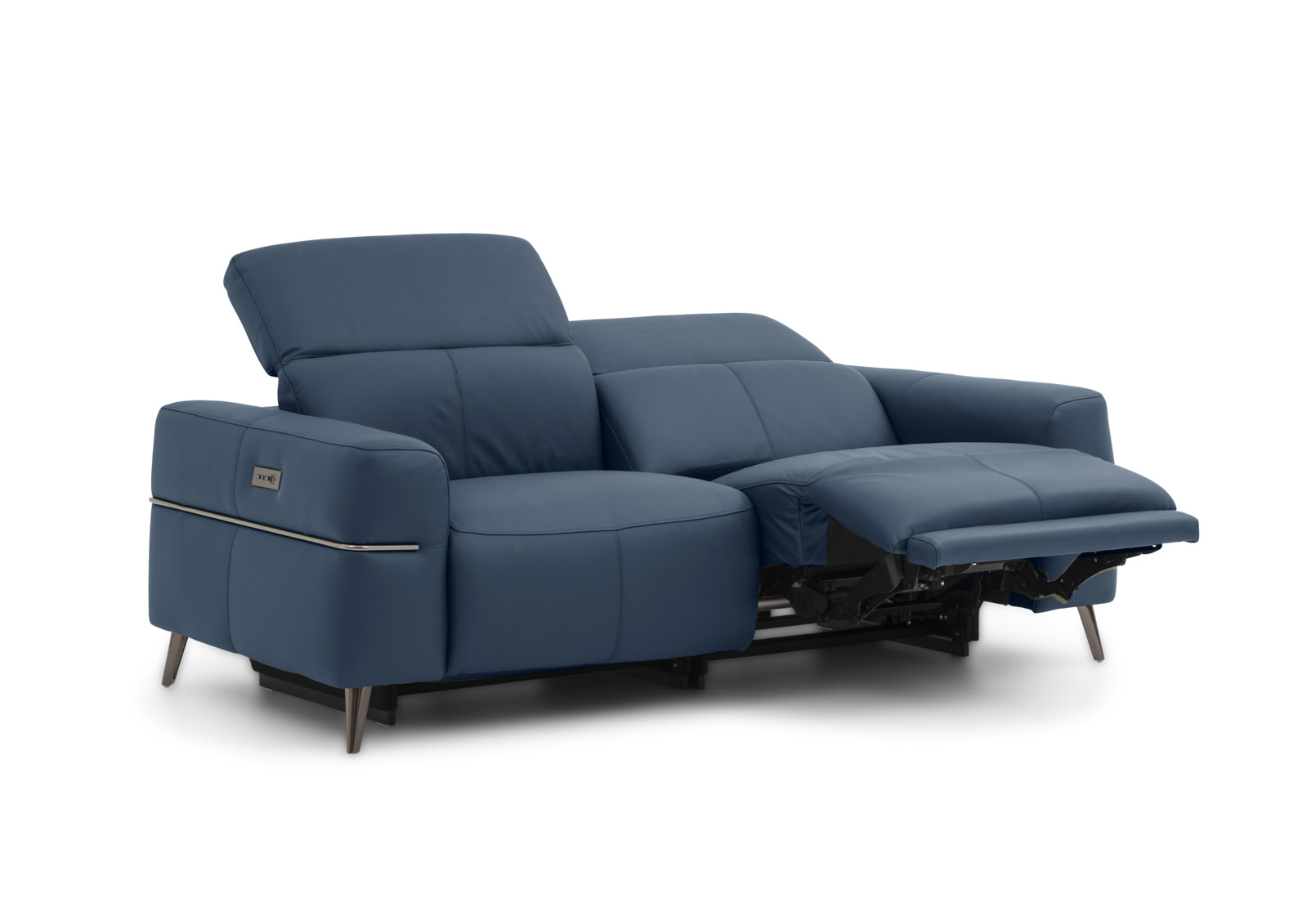 SERAFINI LEATHER 2.5 Seater with Inbuilt Electric Recliners – image 4 of 16