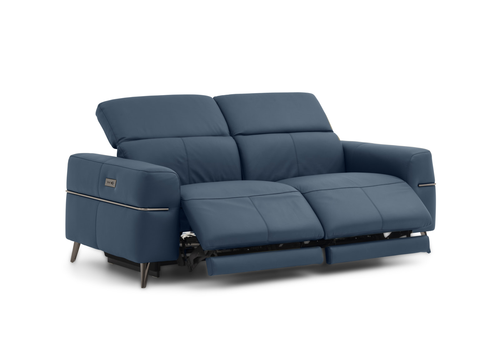 SERAFINI LEATHER 2.5 Seater with Inbuilt Electric Recliners – image 5 of 16