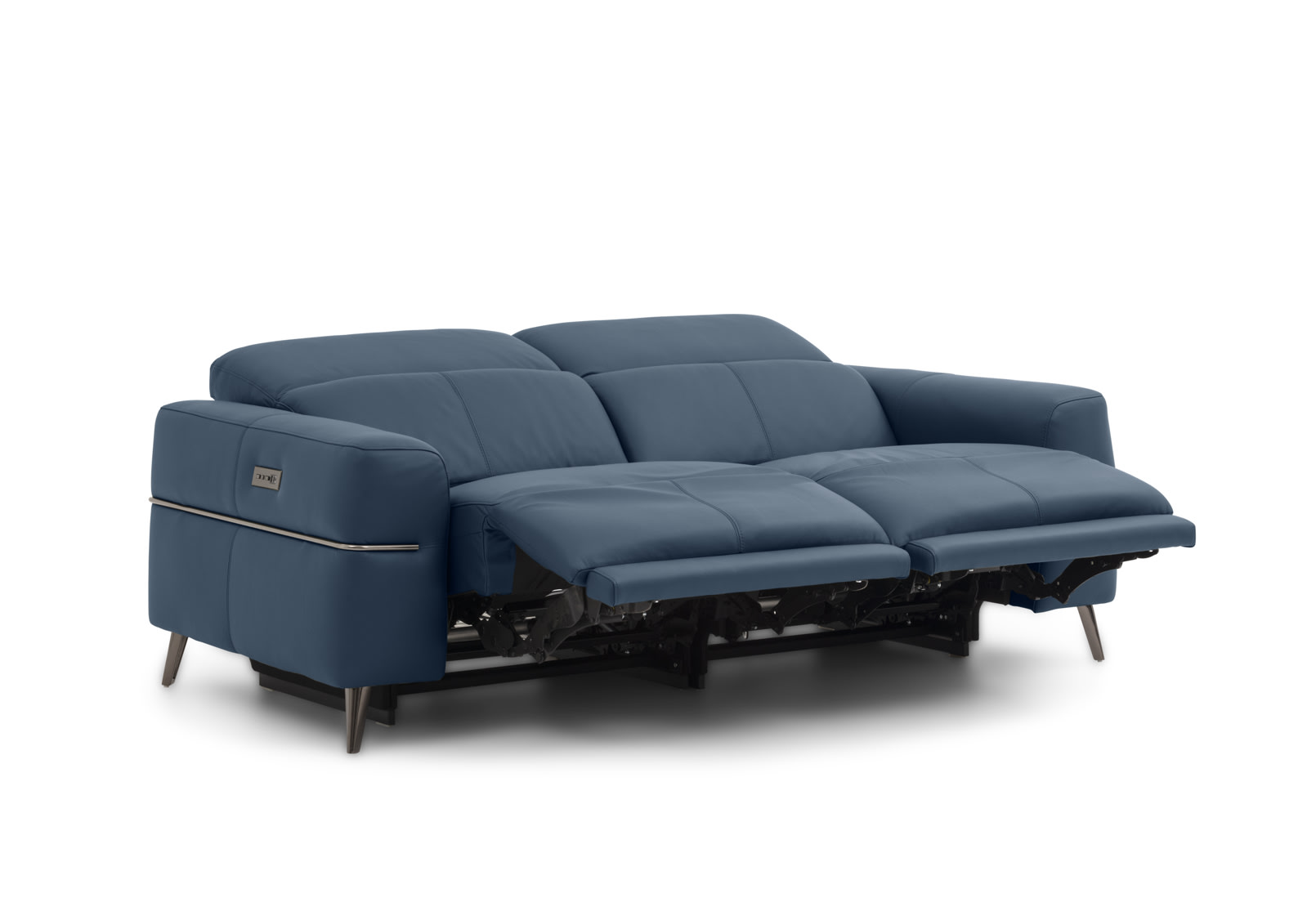 SERAFINI LEATHER 2.5 Seater with Inbuilt Electric Recliners – image 7 of 16