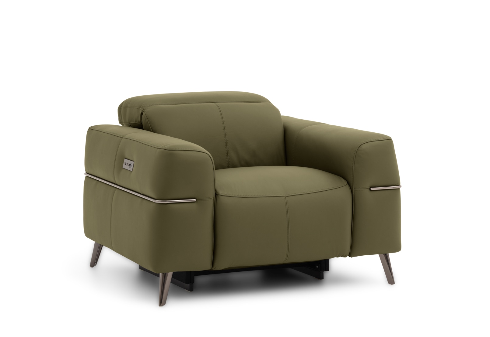 SERAFINI LEATHER Electric Recliner – image 2 of 15