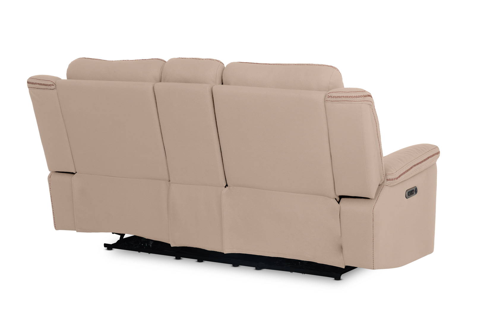 WOLFGANG FABRIC 2 Seater Sofa with 2 Inbuilt Electric Recliners and Console – image 17 of 21