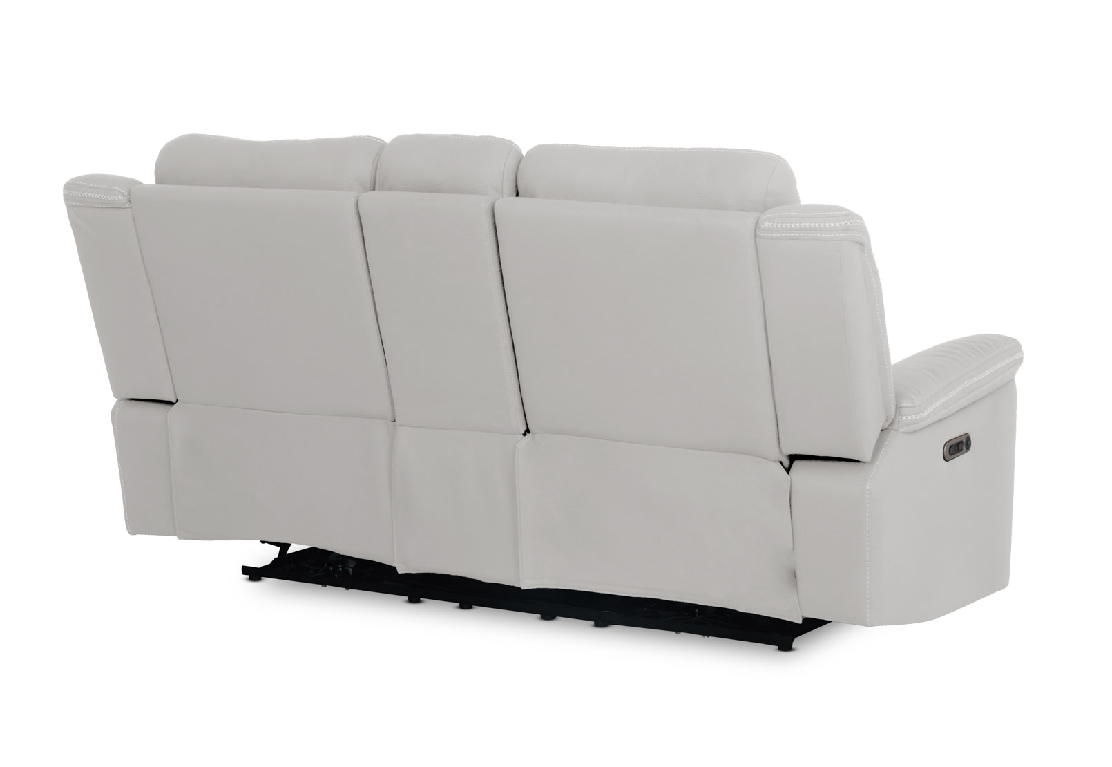 WOLFGANG FABRIC 2 Seater Sofa with 2 Inbuilt Electric Recliners and Console – image 17 of 21