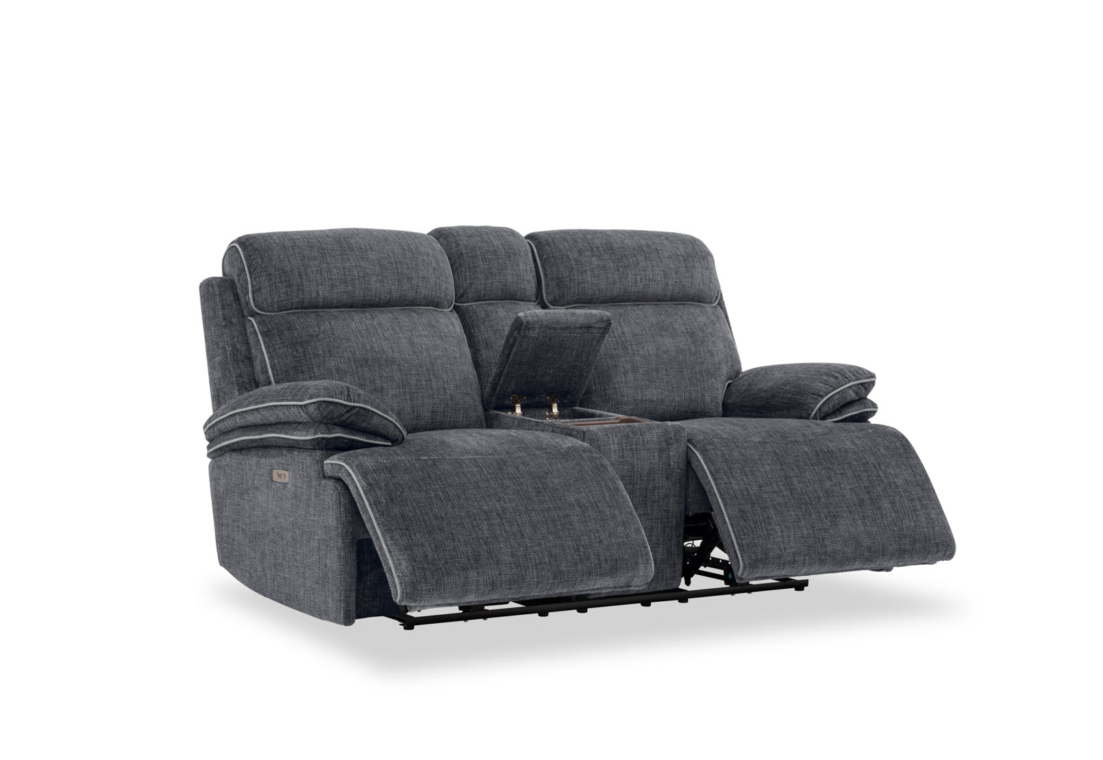 SEYMOUR FABRIC 2 Seater Electric Recliner – image 3 of 19