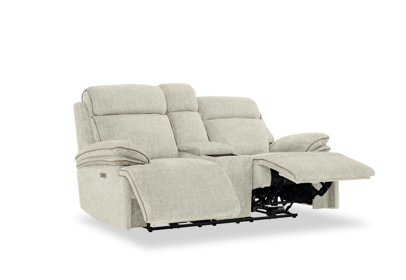 SEYMOUR FABRIC 2 Seater Electric Recliner – image 5 of 19