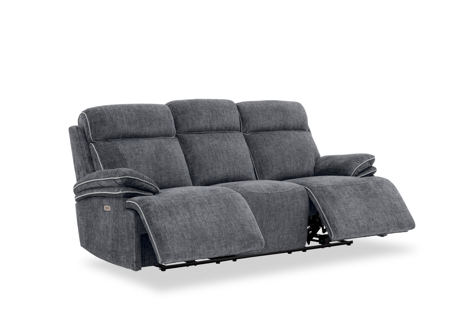 SEYMOUR FABRIC 3 Seater Electric Recliner – image 4 of 11