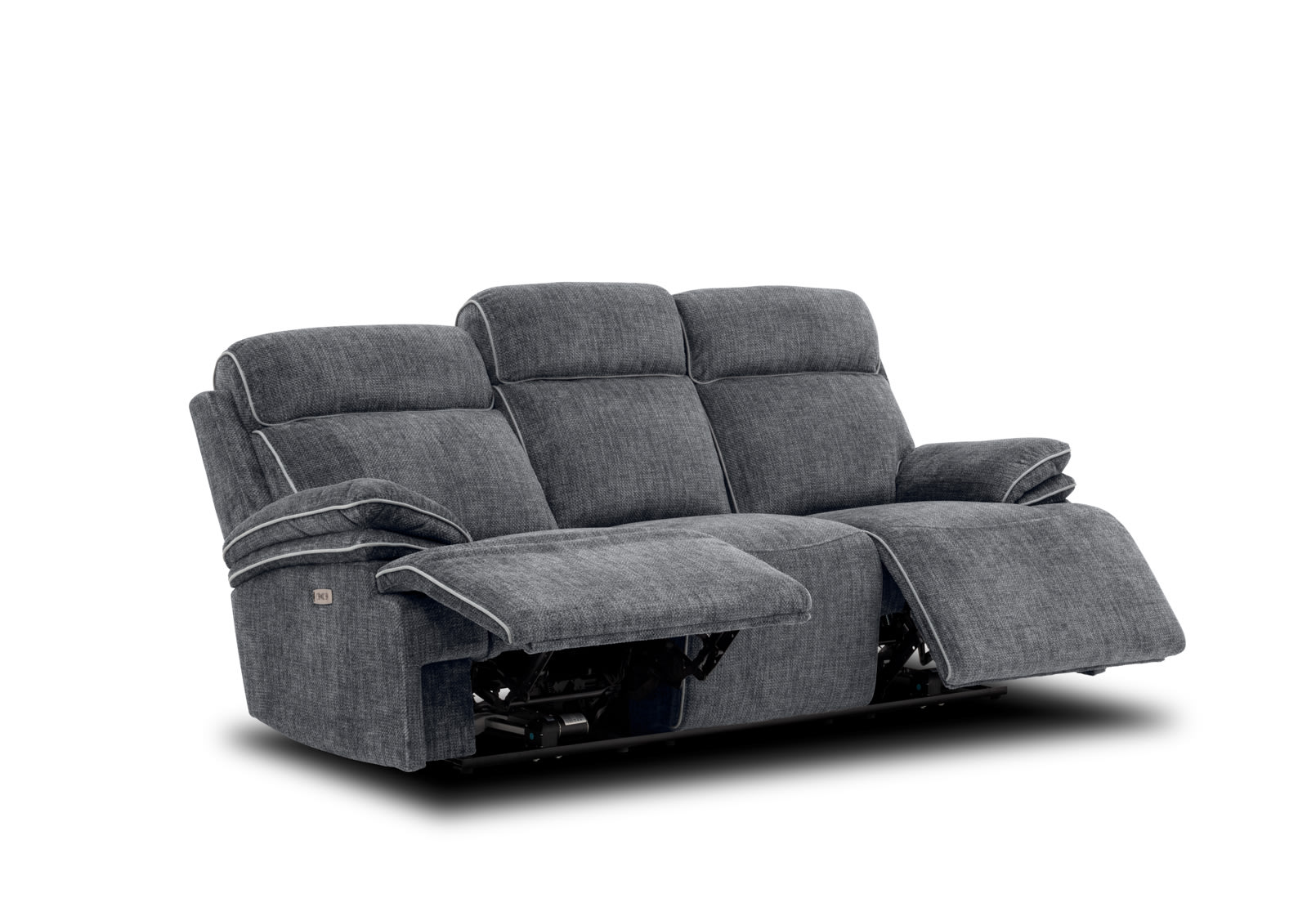 SEYMOUR FABRIC 3 Seater Electric Recliner – image 5 of 11