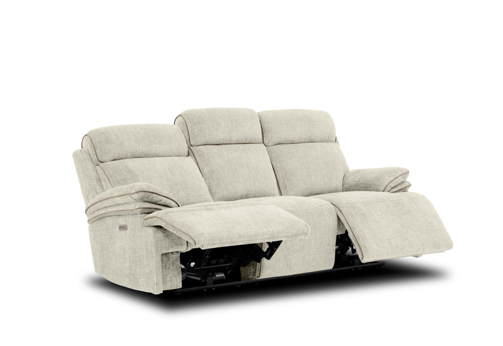 SEYMOUR FABRIC 3 Seater Electric Recliner – image 5 of 11