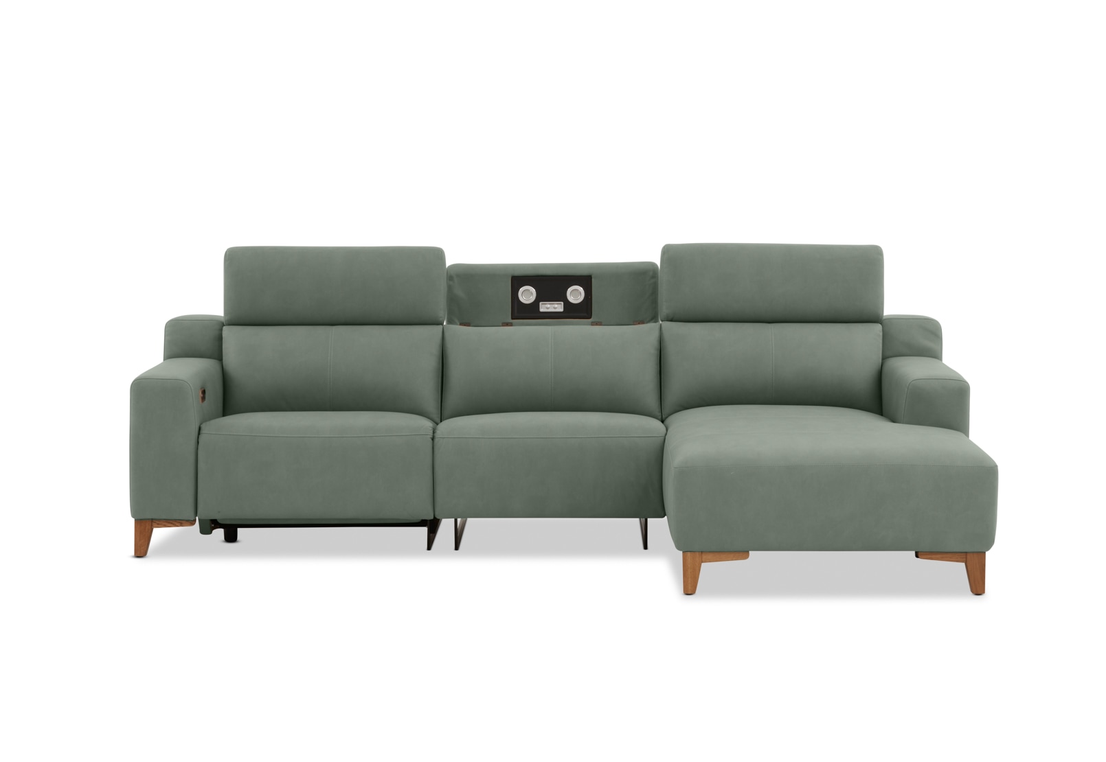 GAGE FABRIC 3 Seater Sofa with Electric Recliner &  RHF Chaise – image 2 of 13
