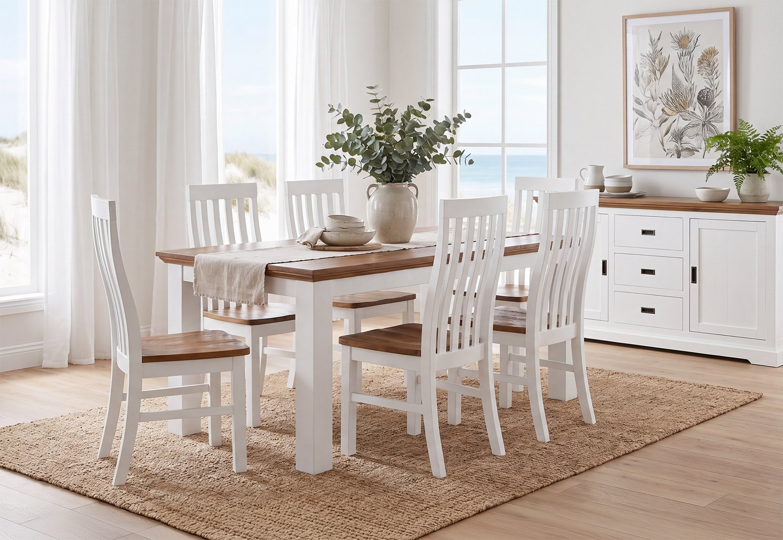 CHARLSBOURG 7 Piece Dining Suite – image 1 of 9