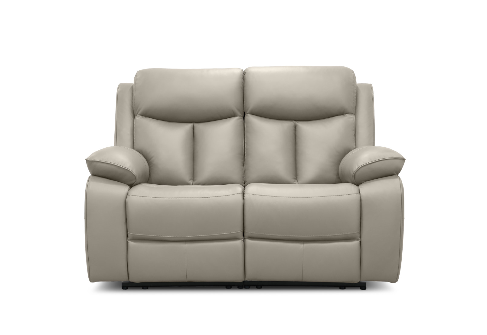 DACIA LEATHER 2 Seater Sofa with inbuilt Electric Recliners – image 1 of 9