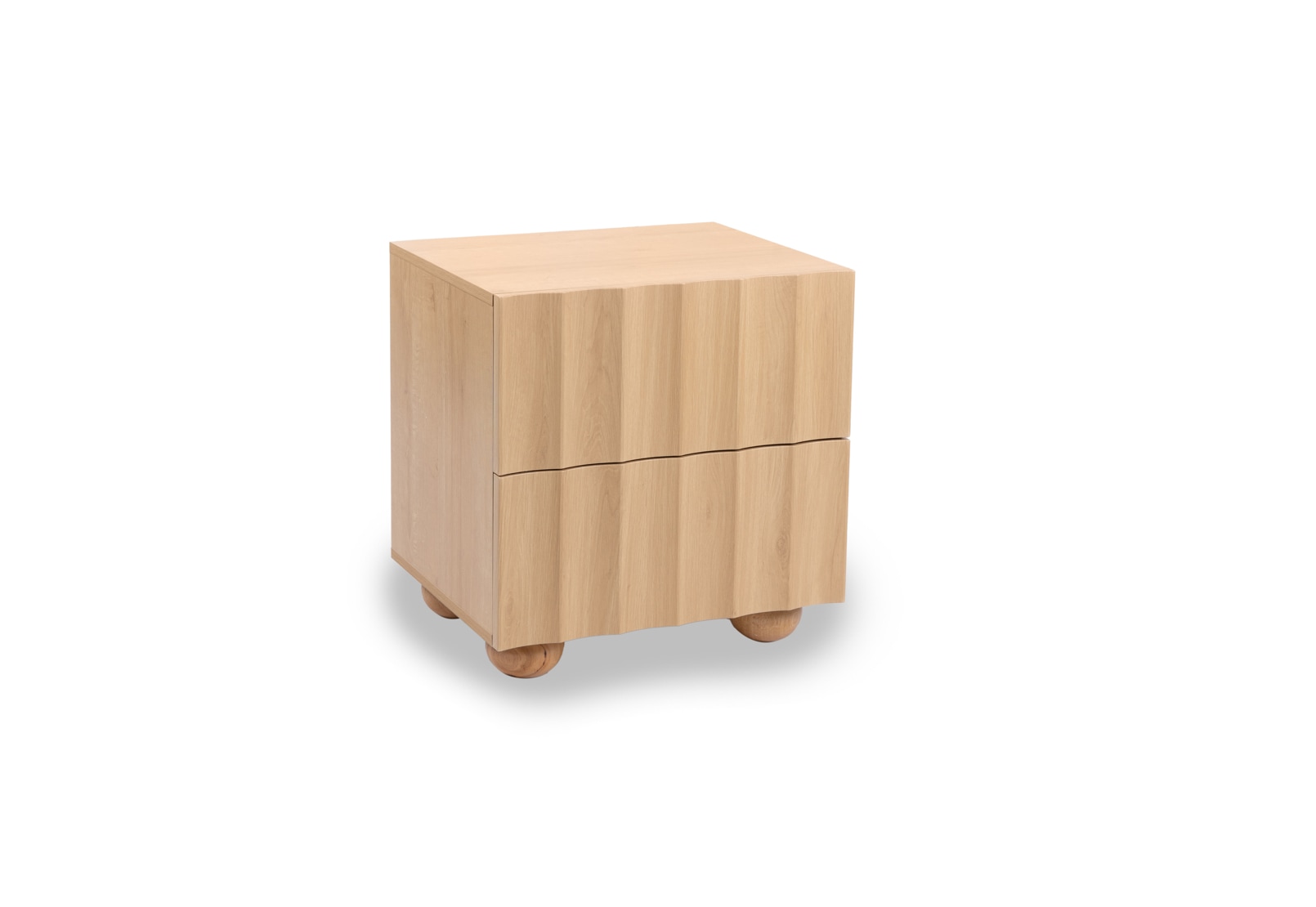POWERS 2 Drawer Bedside Table – image 3 of 8