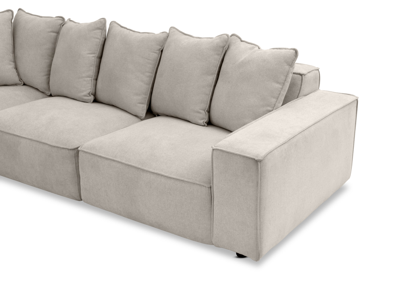 TILLEY FABRIC Corner Lounge with Ottoman ( Fabric) – image 5 of 9