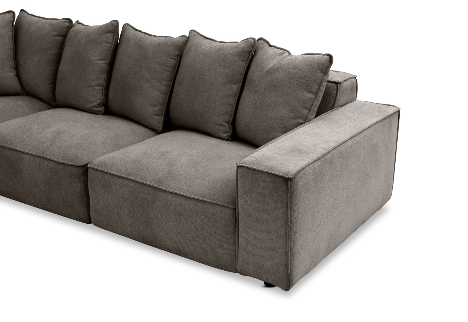 TILLEY FABRIC Corner Lounge with Ottoman ( Fabric) – image 5 of 9