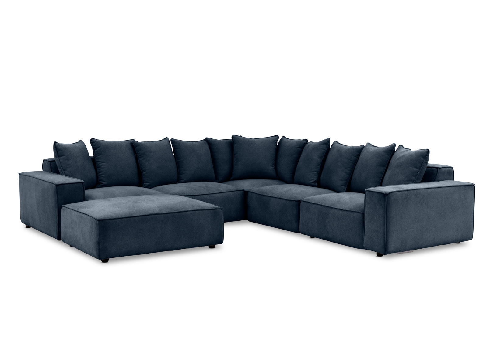 TILLEY FABRIC Corner Lounge with Ottoman ( Fabric) – image 1 of 9