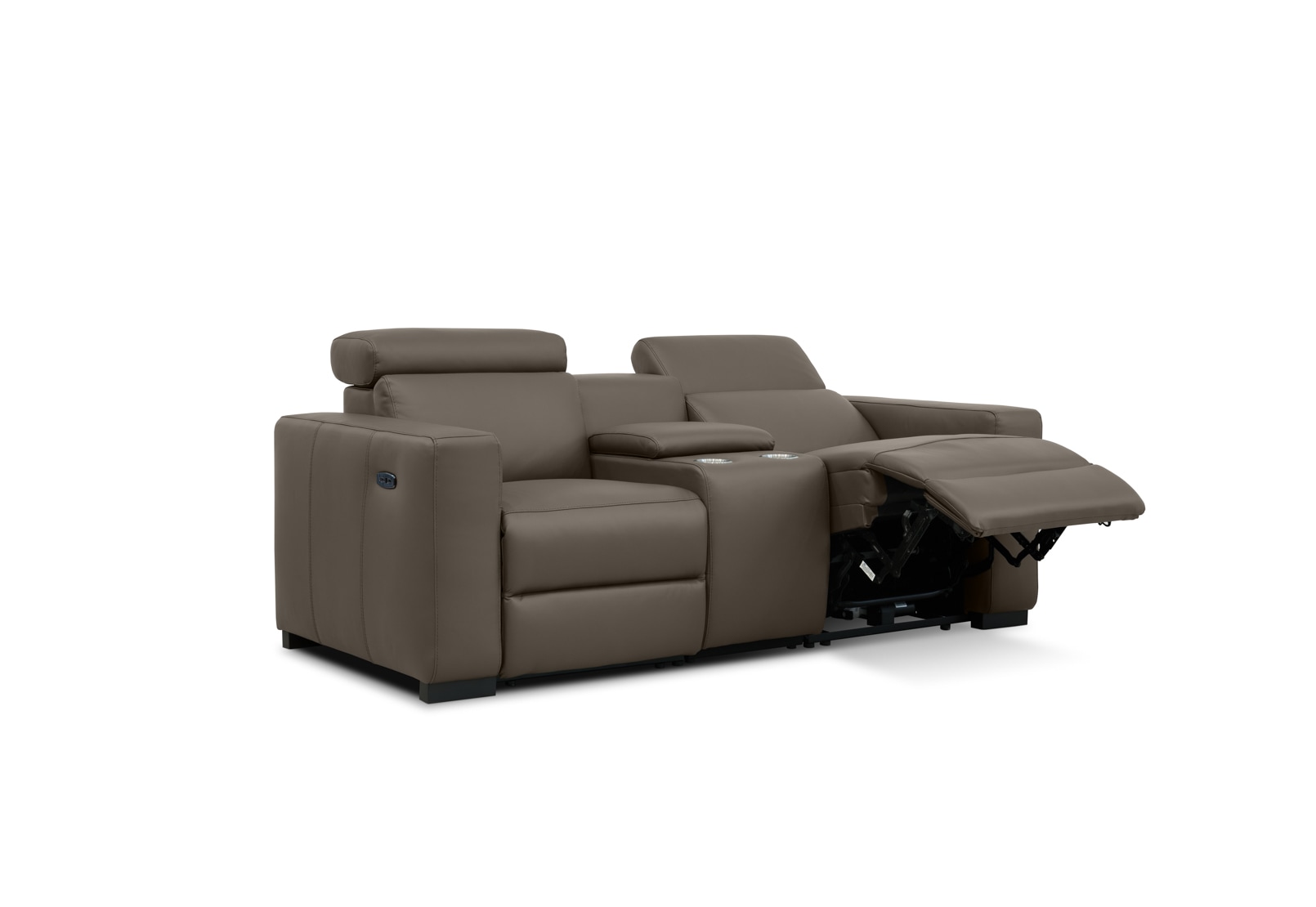 DAMIAN LEATHER 2SSofawithElectricReclinersLeather – image 16 of 23