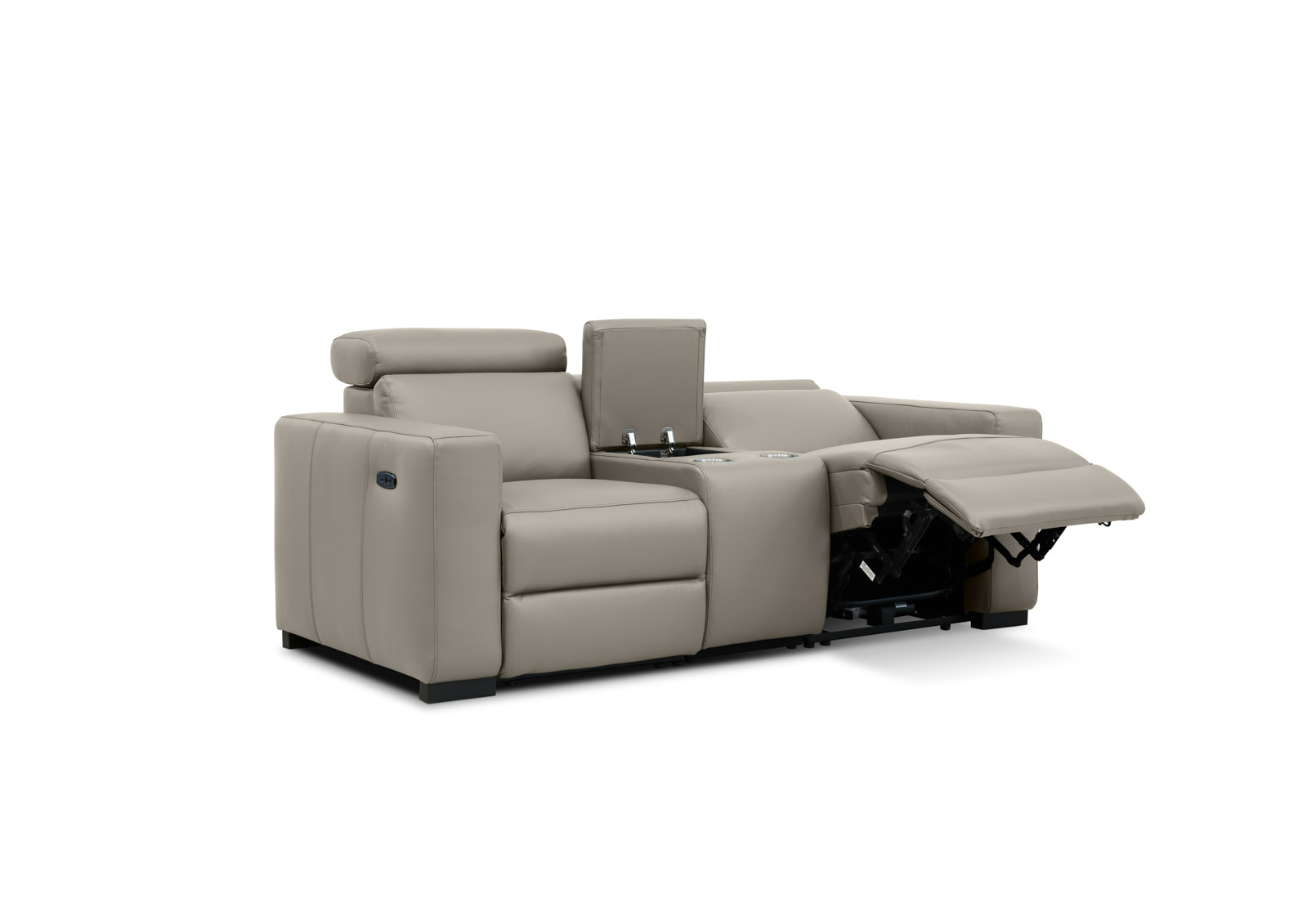 DAMIAN LEATHER 2SSofawithElectricReclinersLeather – image 18 of 23