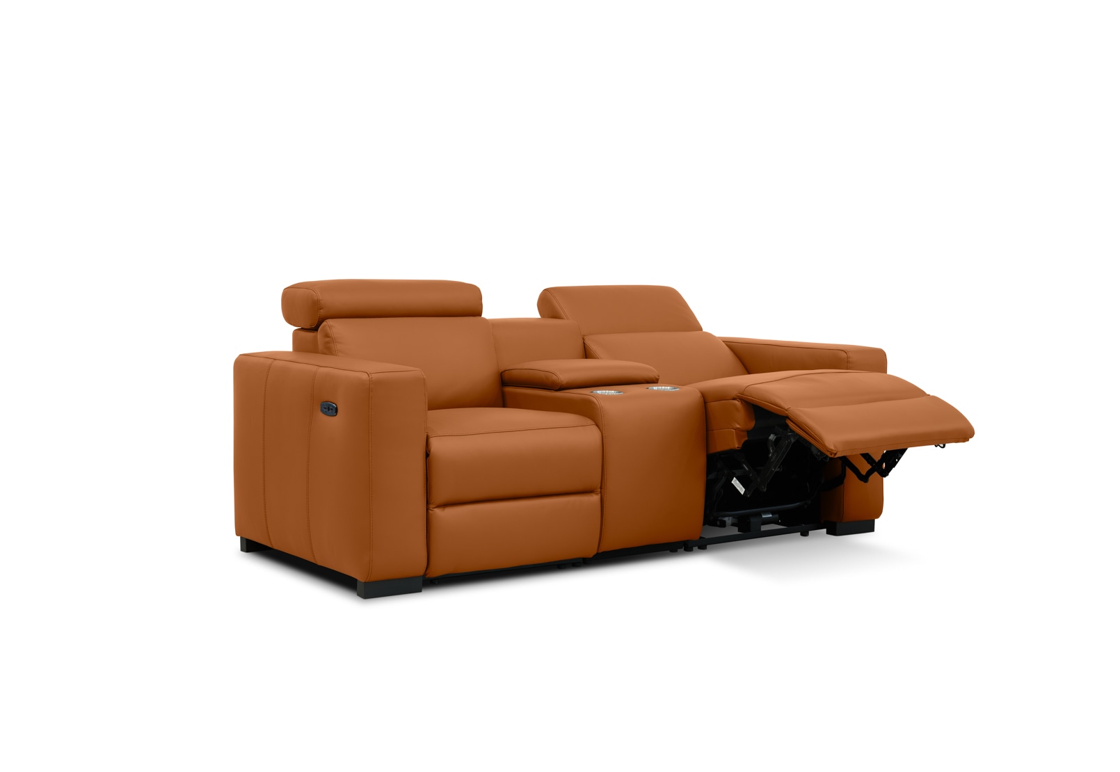 DAMIAN LEATHER 2SSofawithElectricReclinersLeather – image 16 of 23