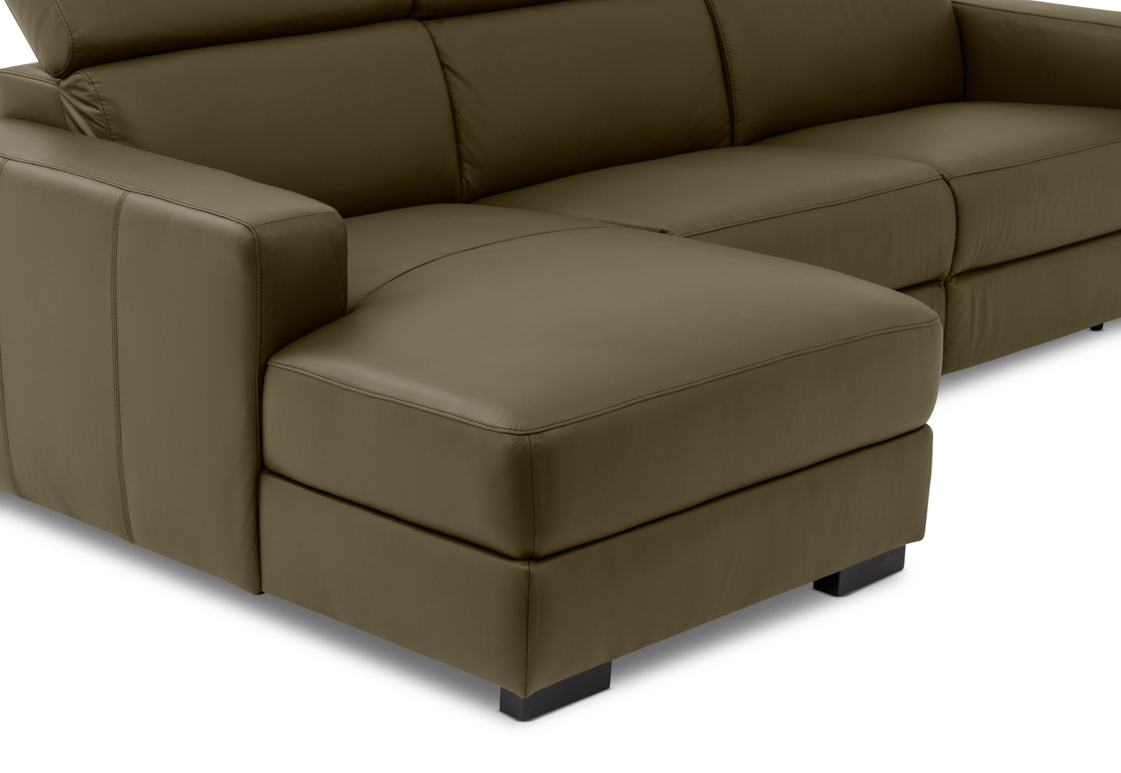 DAMIAN LEATHER 3 Seater Sofa with LHF Chaise (Leather) – image 13 of 19