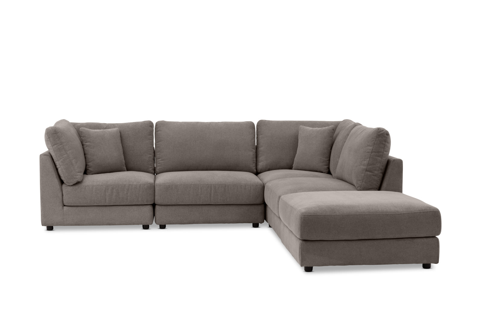 RAQUEL FABRIC 5 Pce Modular Lounge Suite – image 1 of 10