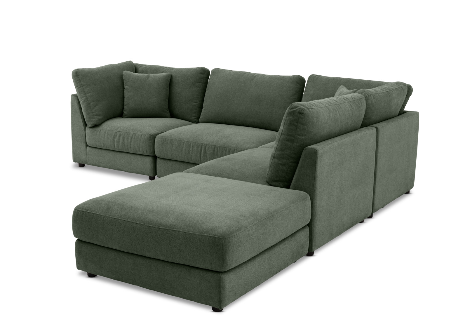 RAQUEL FABRIC 5 Pce Modular Lounge Suite – image 4 of 10