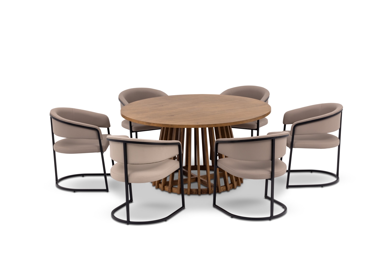 TORENTO 7 Piece Dining Suite with Ambrose Dining Chairs – image 4 of 9