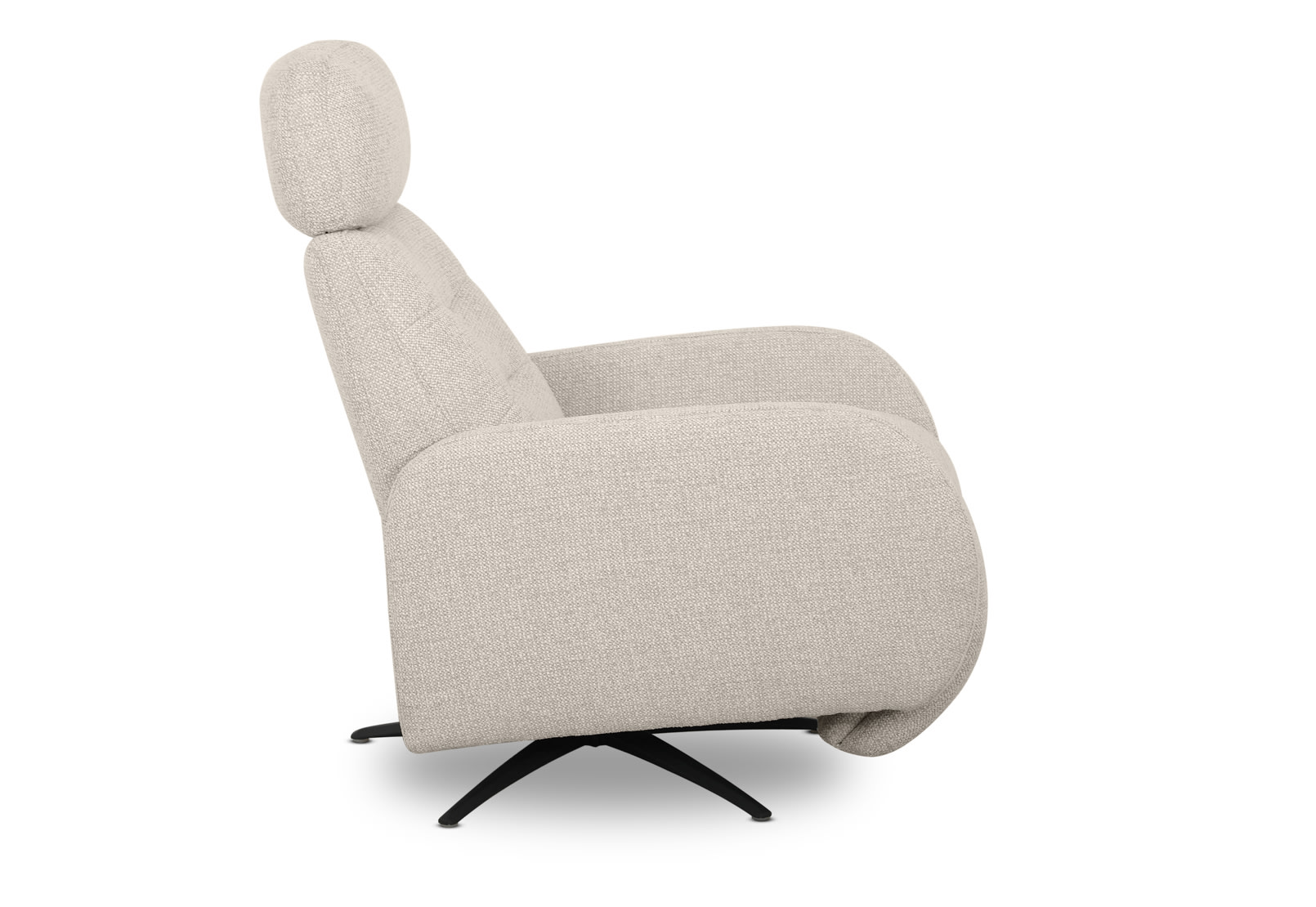 RAITT FABRIC Swivel Manual Recliner – image 3 of 12