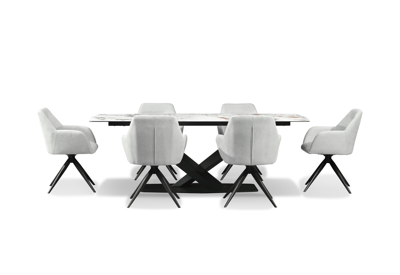 LEGANA 7PCE WITH ARYAN CHAIRS – image 2 of 8