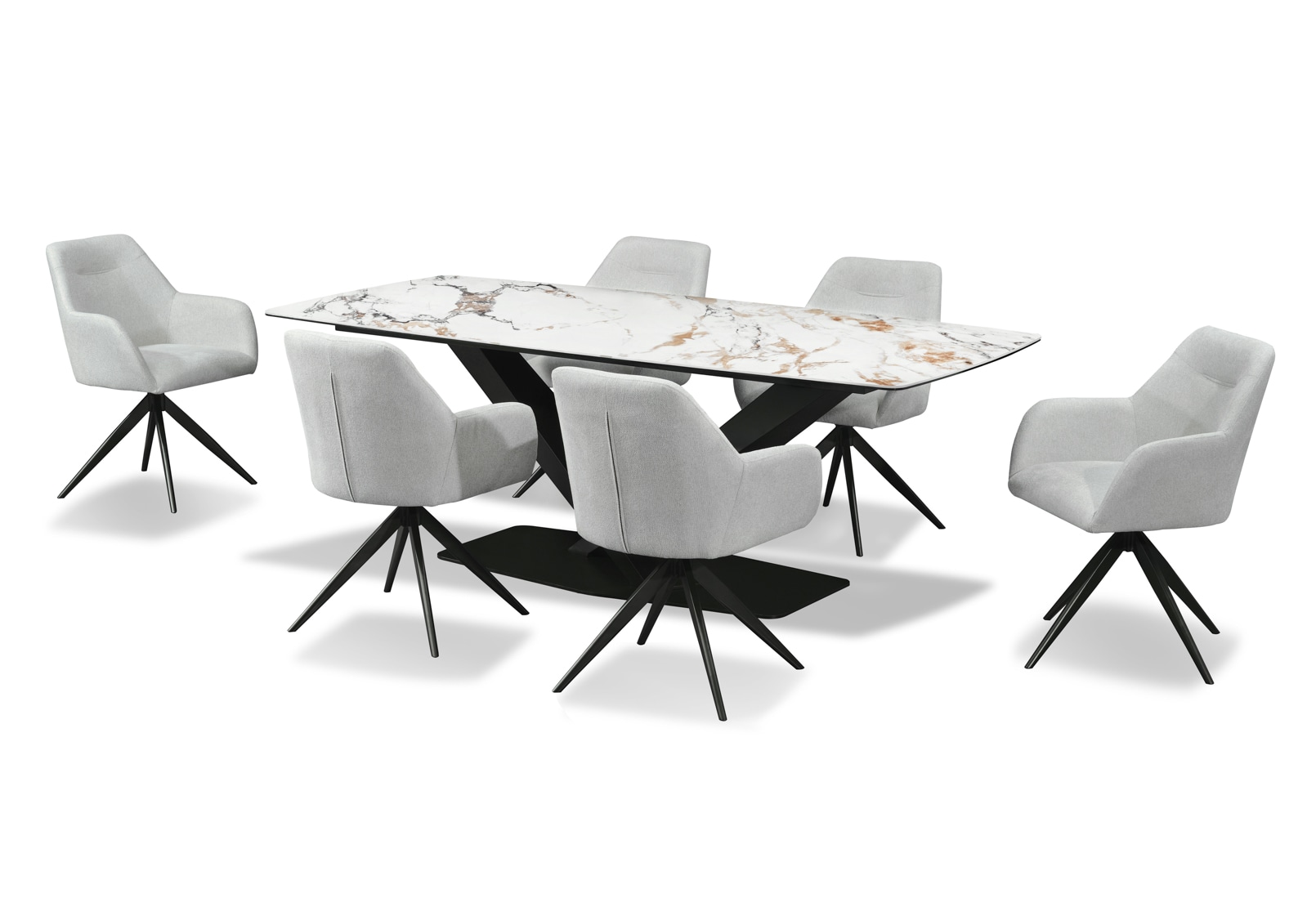 LEGANA 7PCE WITH ARYAN CHAIRS – image 5 of 8