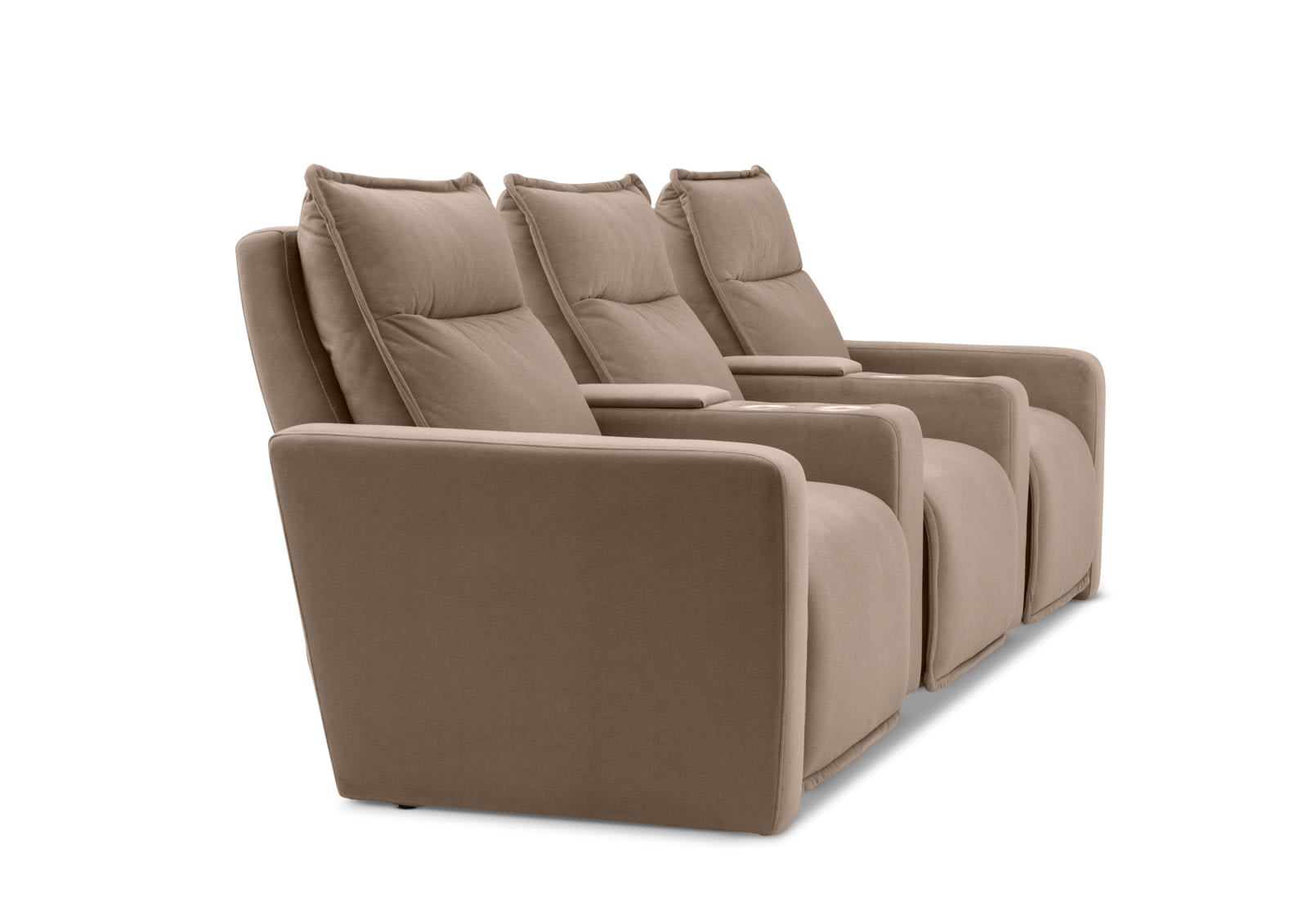 ALCINA FABRIC 3 Seater Theatre Suite – image 12 of 15