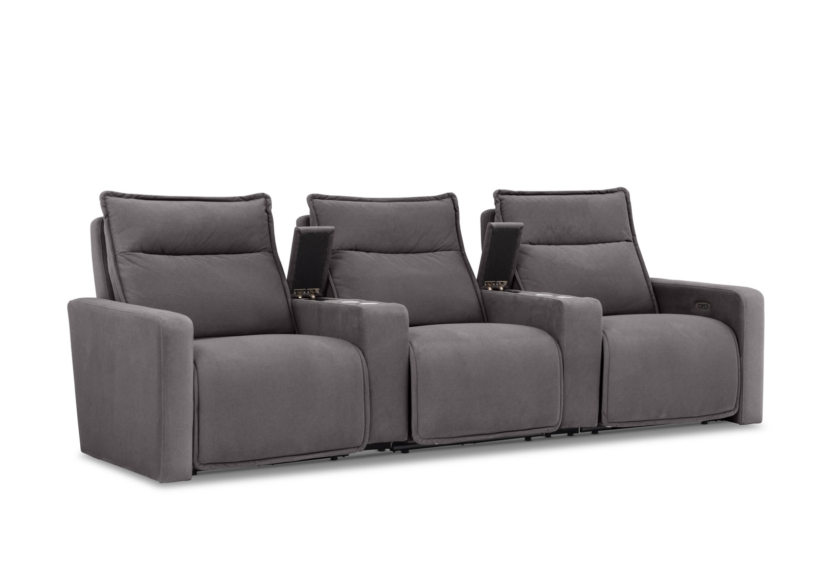 ALCINA FABRIC 3 Seater Theatre Suite – image 3 of 15