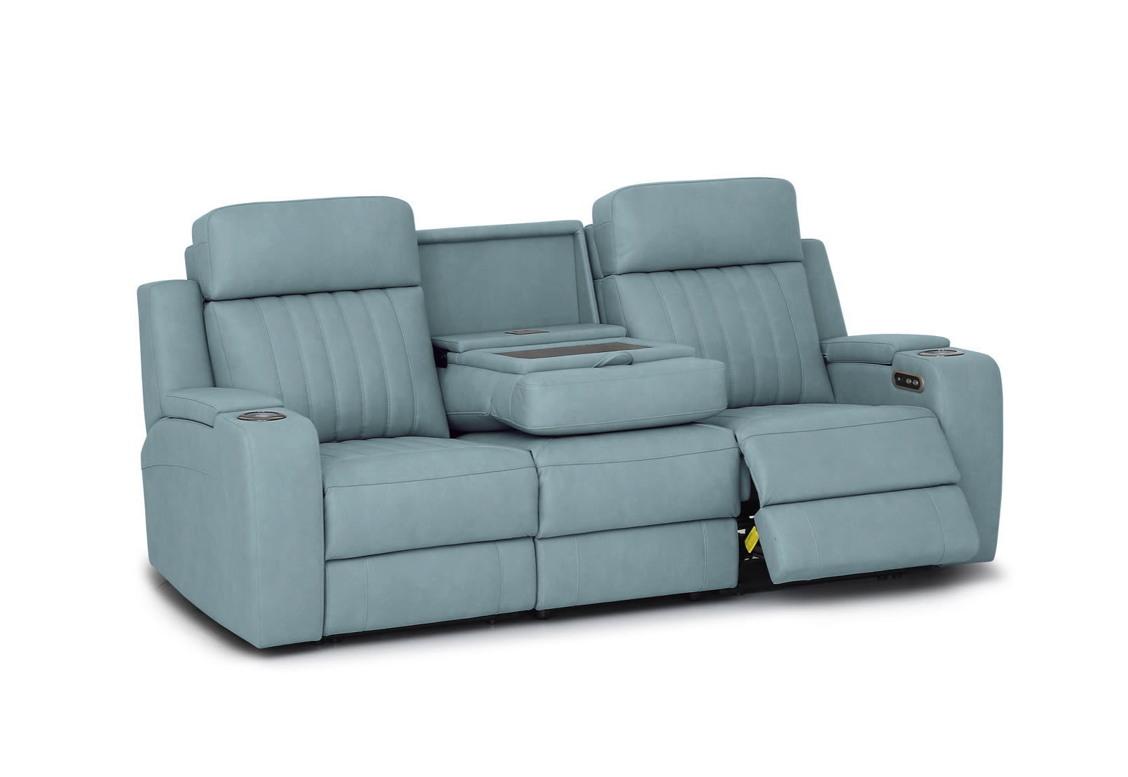 THANE FABRIC 3 Seater with 2 inbuilt Electric Recliners – image 2 of 5