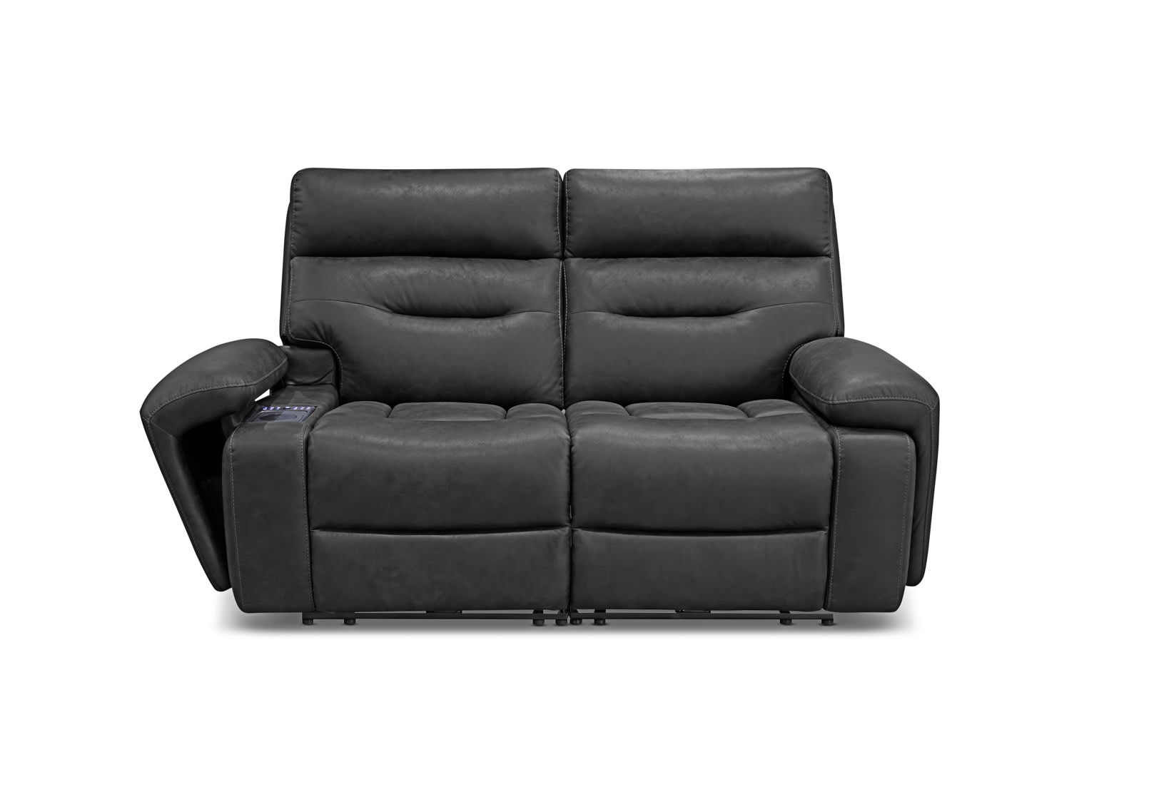 HOLLYWOOD FABRIC Media 2 Seater with Electric Recliners – image 11 of 73