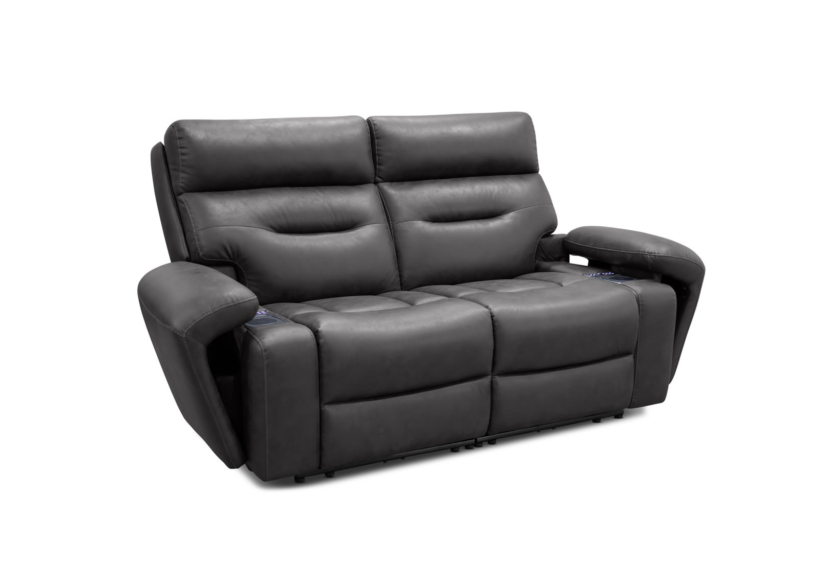 HOLLYWOOD FABRIC Media 2 Seater with Electric Recliners – image 17 of 73