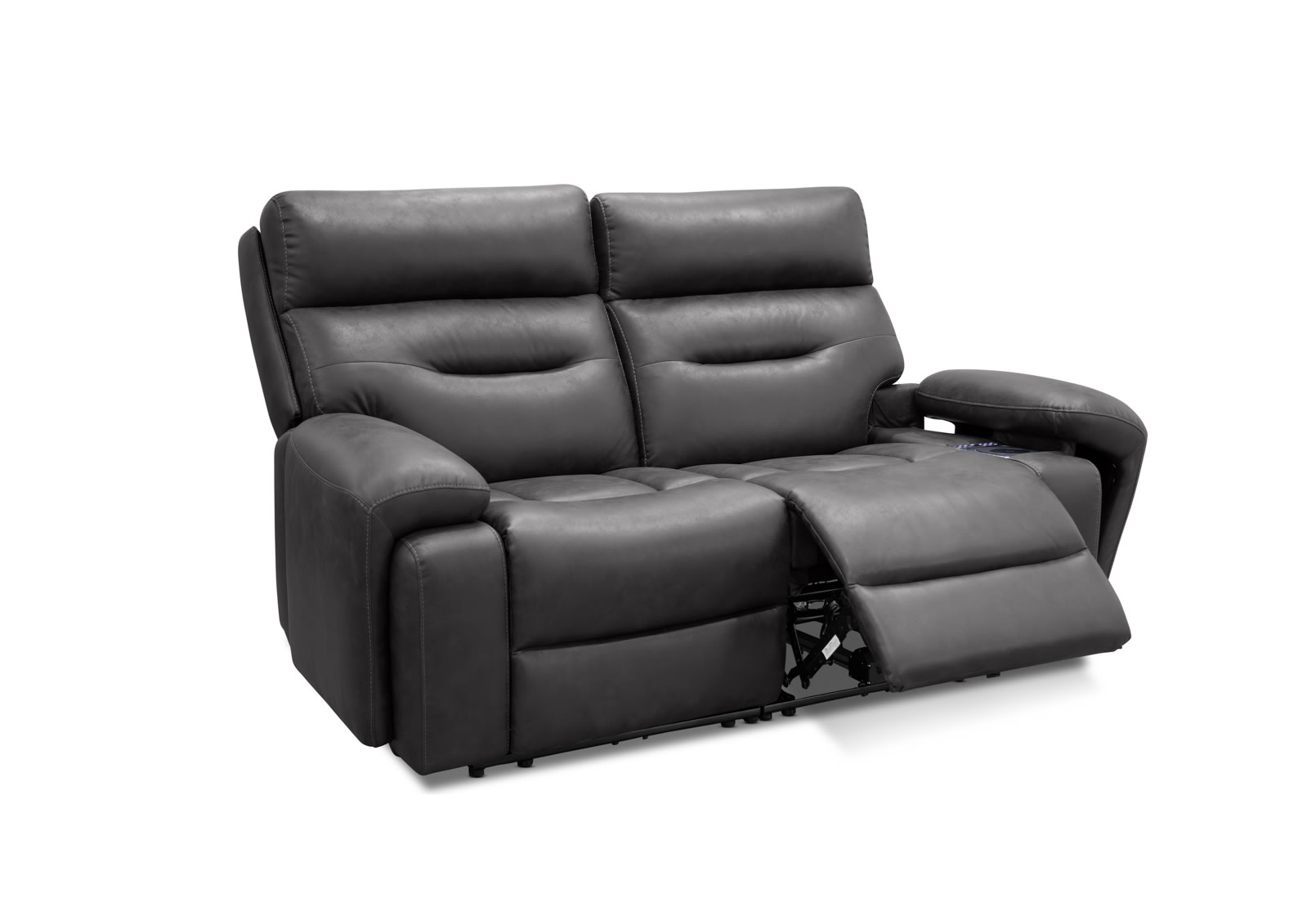 HOLLYWOOD FABRIC Media 2 Seater with Electric Recliners – image 22 of 73