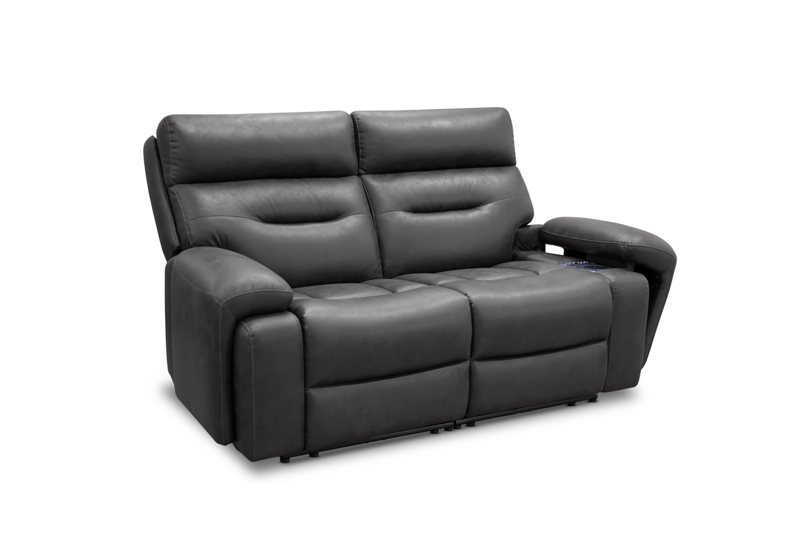 HOLLYWOOD FABRIC Media 2 Seater with Electric Recliners – image 20 of 73