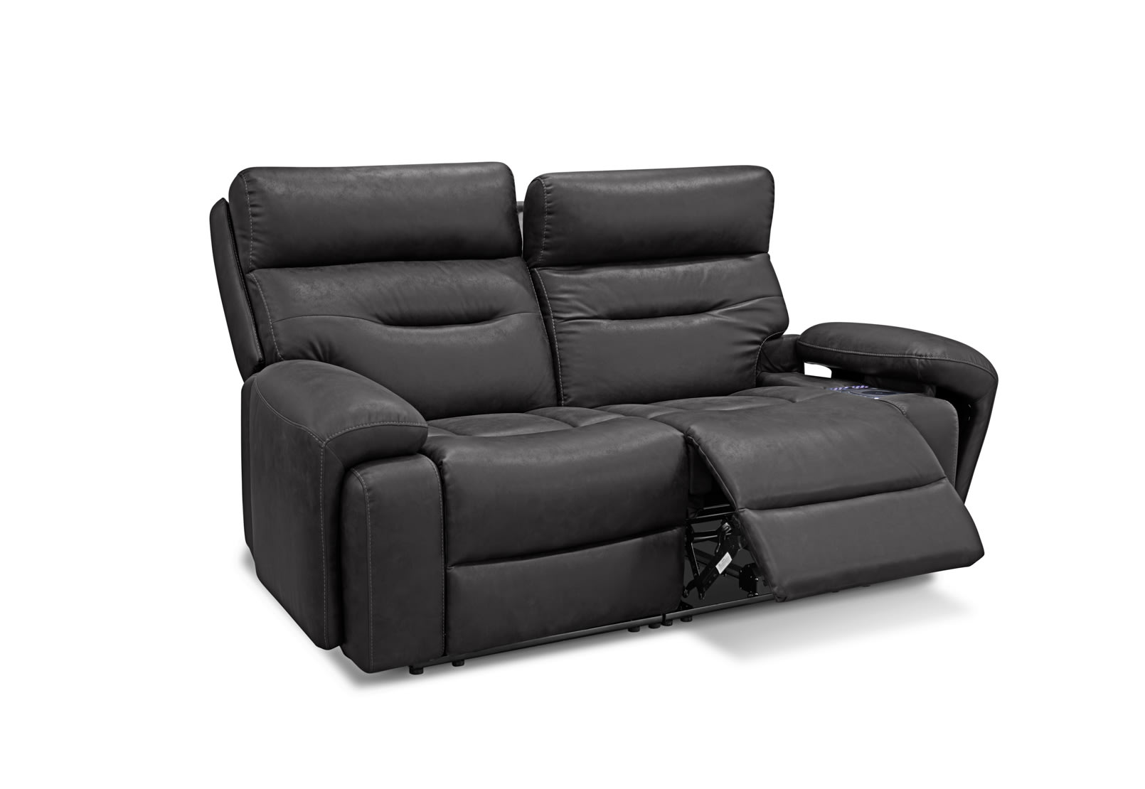 HOLLYWOOD FABRIC Media 2 Seater with Electric Recliners – image 33 of 73