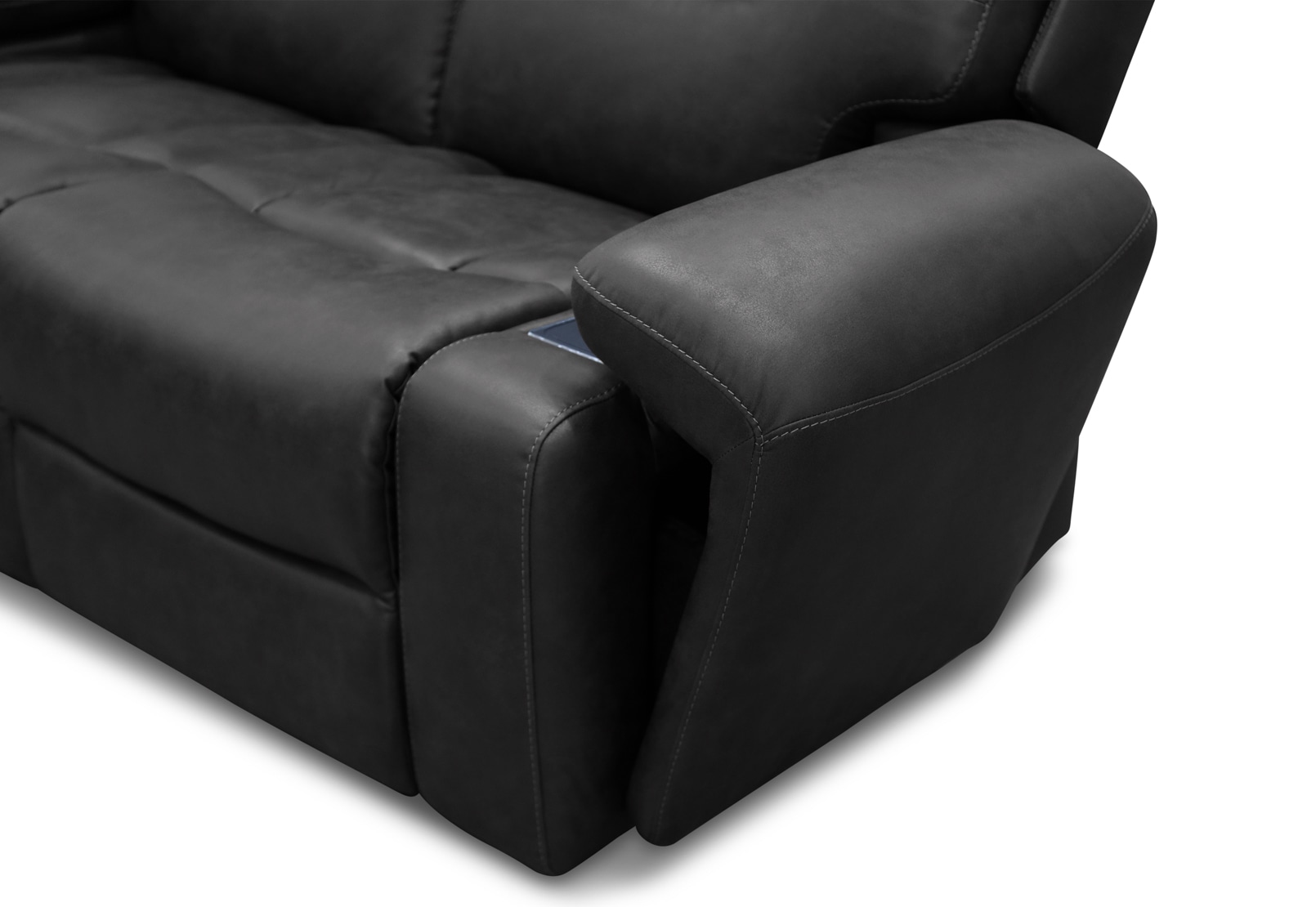 HOLLYWOOD FABRIC Media 2 Seater with Electric Recliners – image 41 of 73