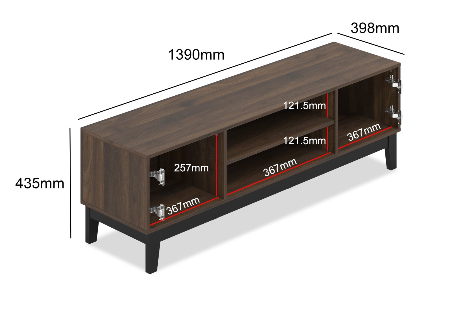 WOODARD Entertainment Unit – image 7 of 8