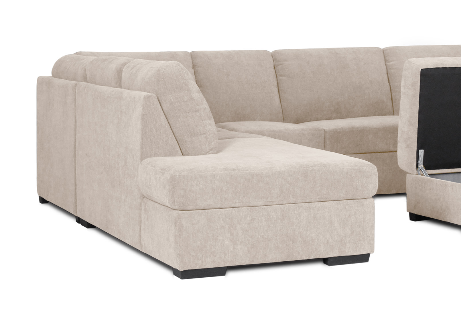 FOY FABRIC Corner with LHF Chaise – image 8 of 15