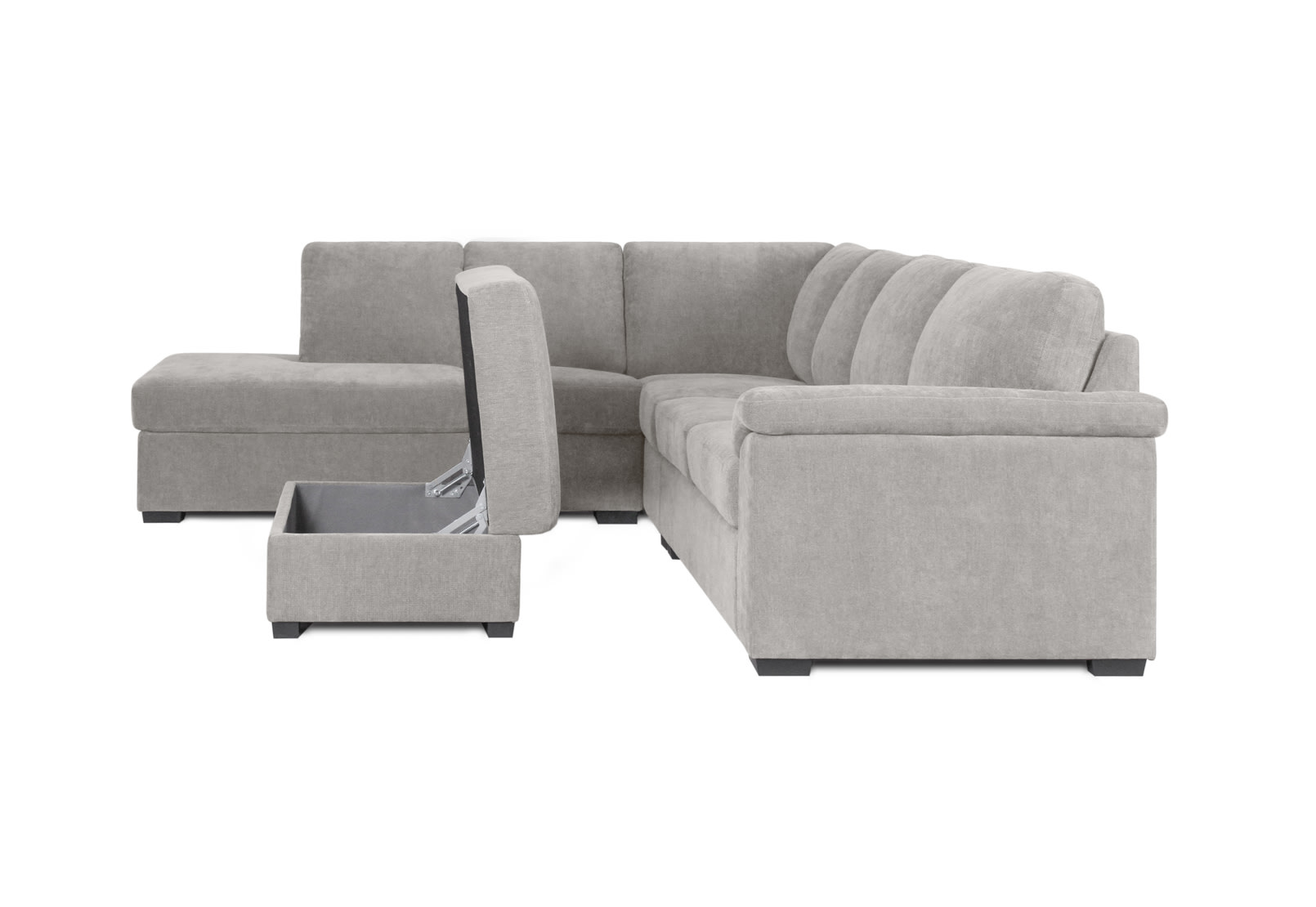 FOY FABRIC Corner with LHF Chaise – image 6 of 15