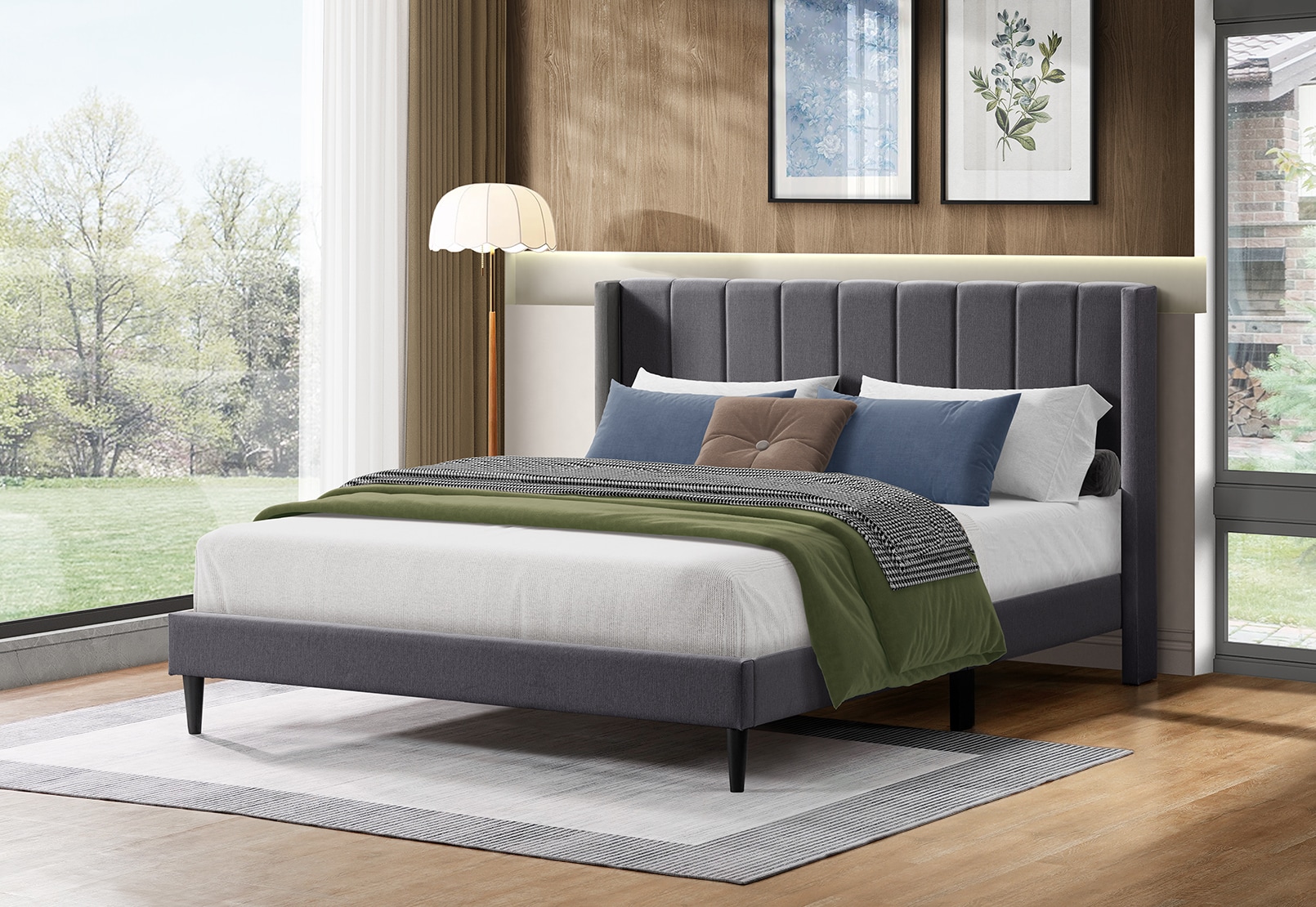 STUART King Bed – image 1 of 5