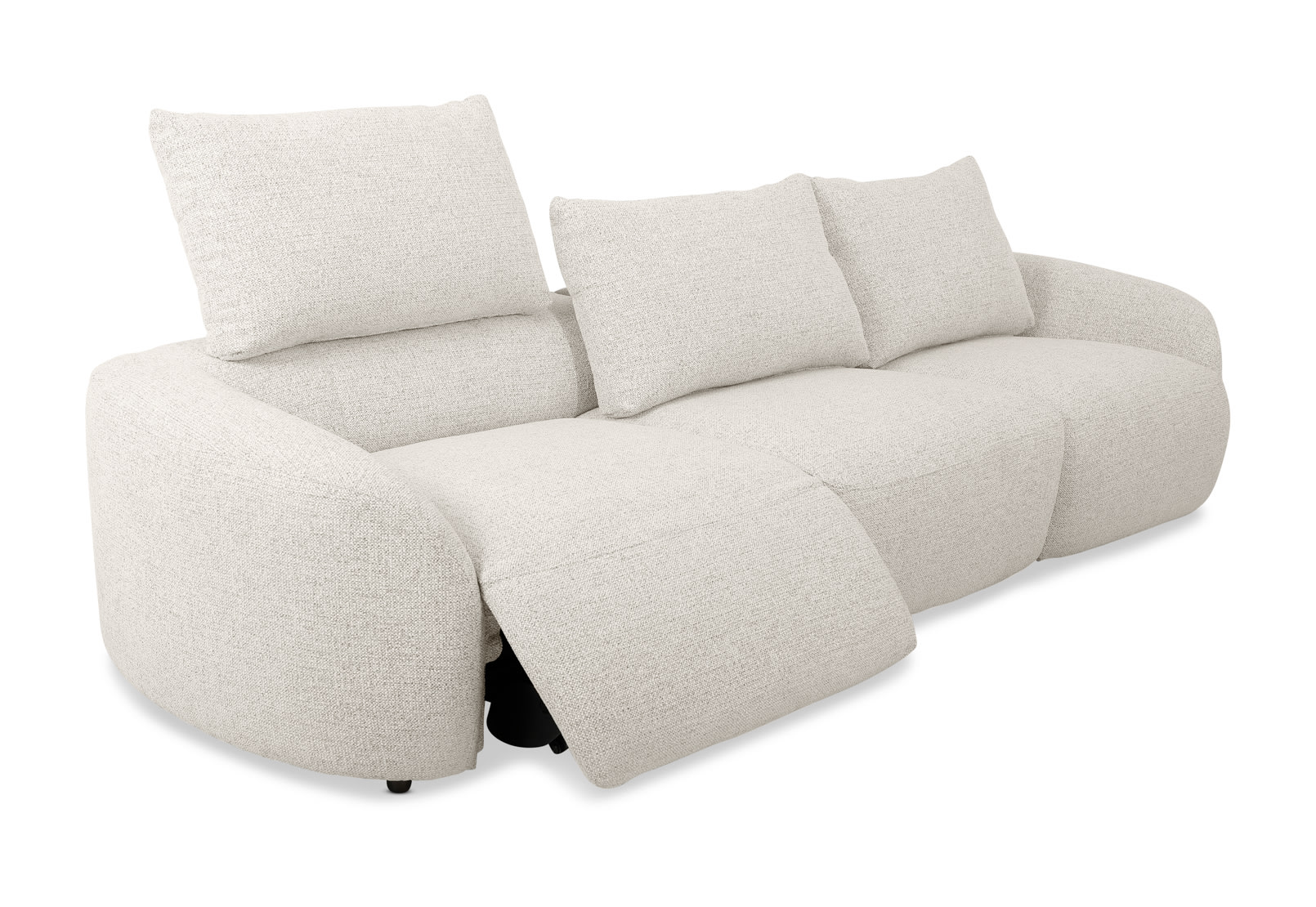 ARETHA FABRIC 3.5 Seater with 2 Inbuilt Electric Recliners – image 8 of 15