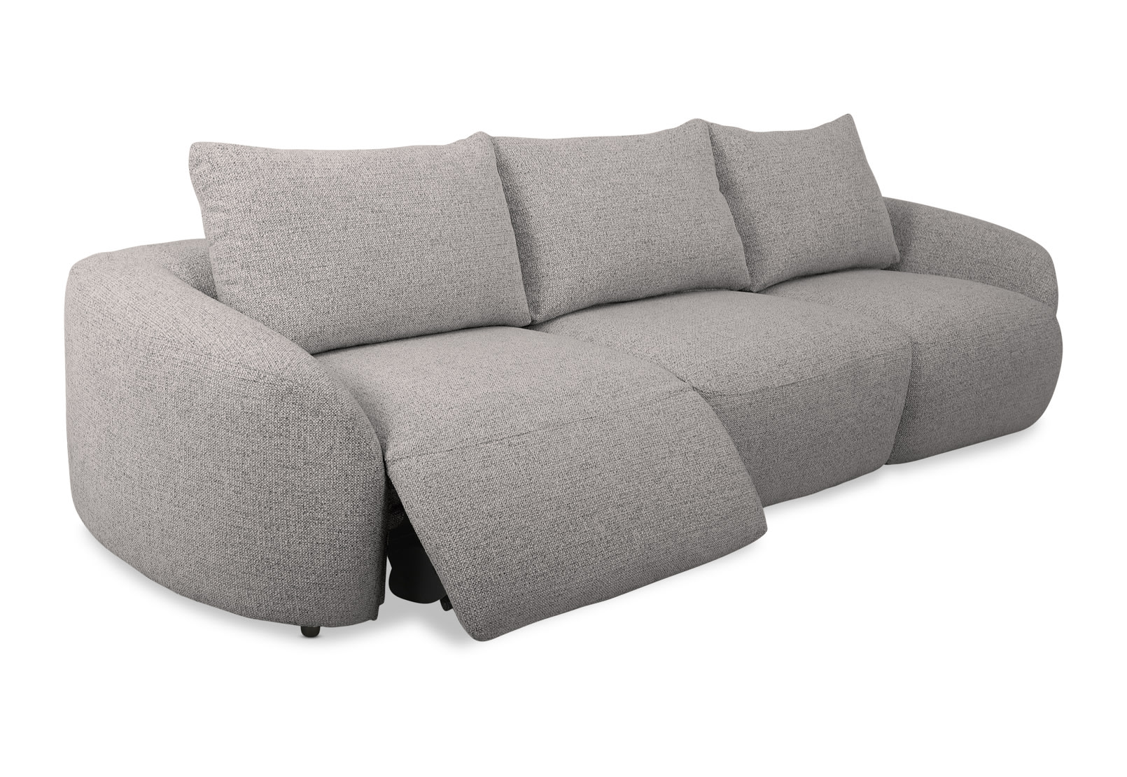 ARETHA FABRIC 3.5 Seater with 2 Inbuilt Electric Recliners – image 6 of 15