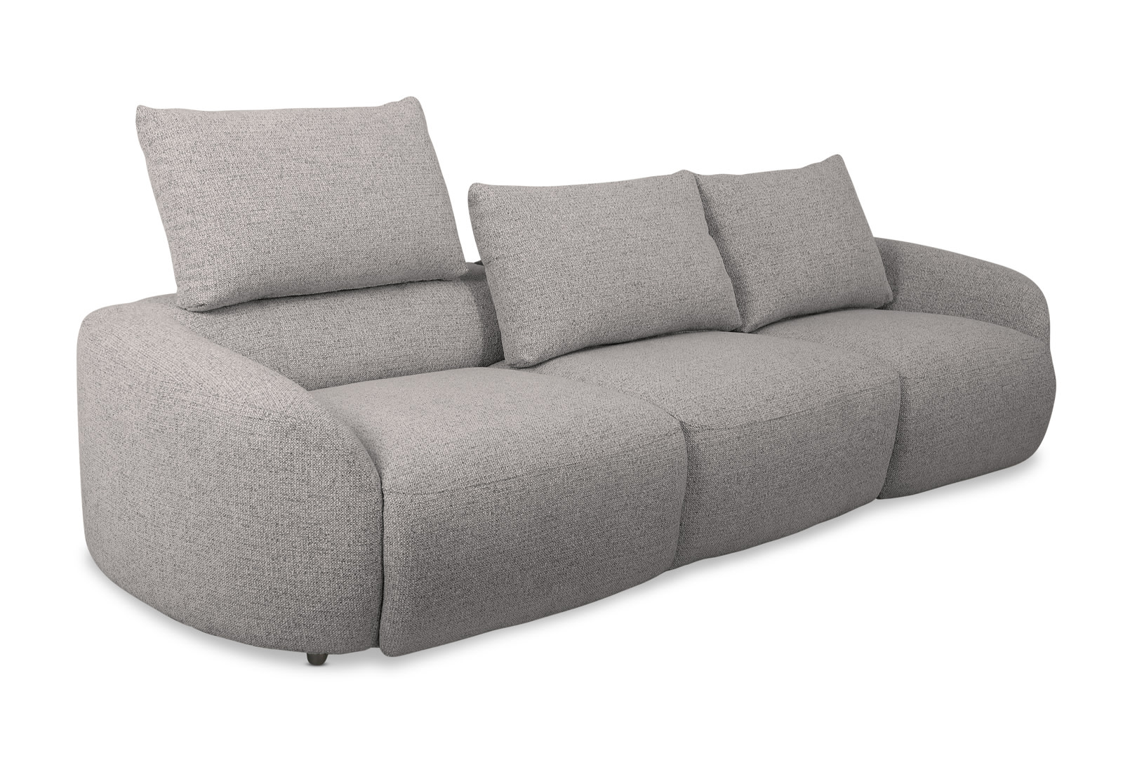 ARETHA FABRIC 3.5 Seater with 2 Inbuilt Electric Recliners – image 7 of 15