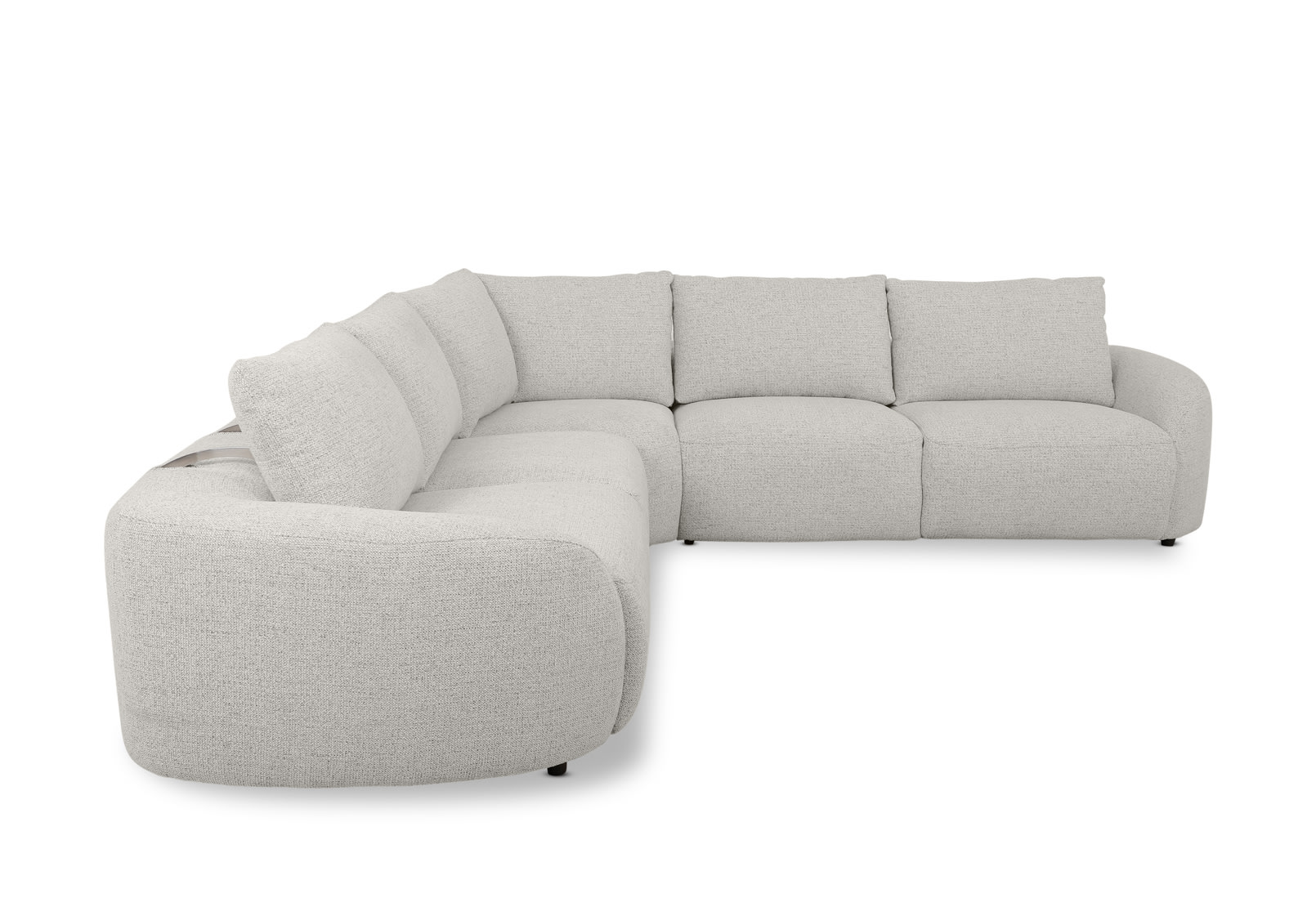 ARETHA FABRIC Corner Lounge with Electric Recliner – image 6 of 10