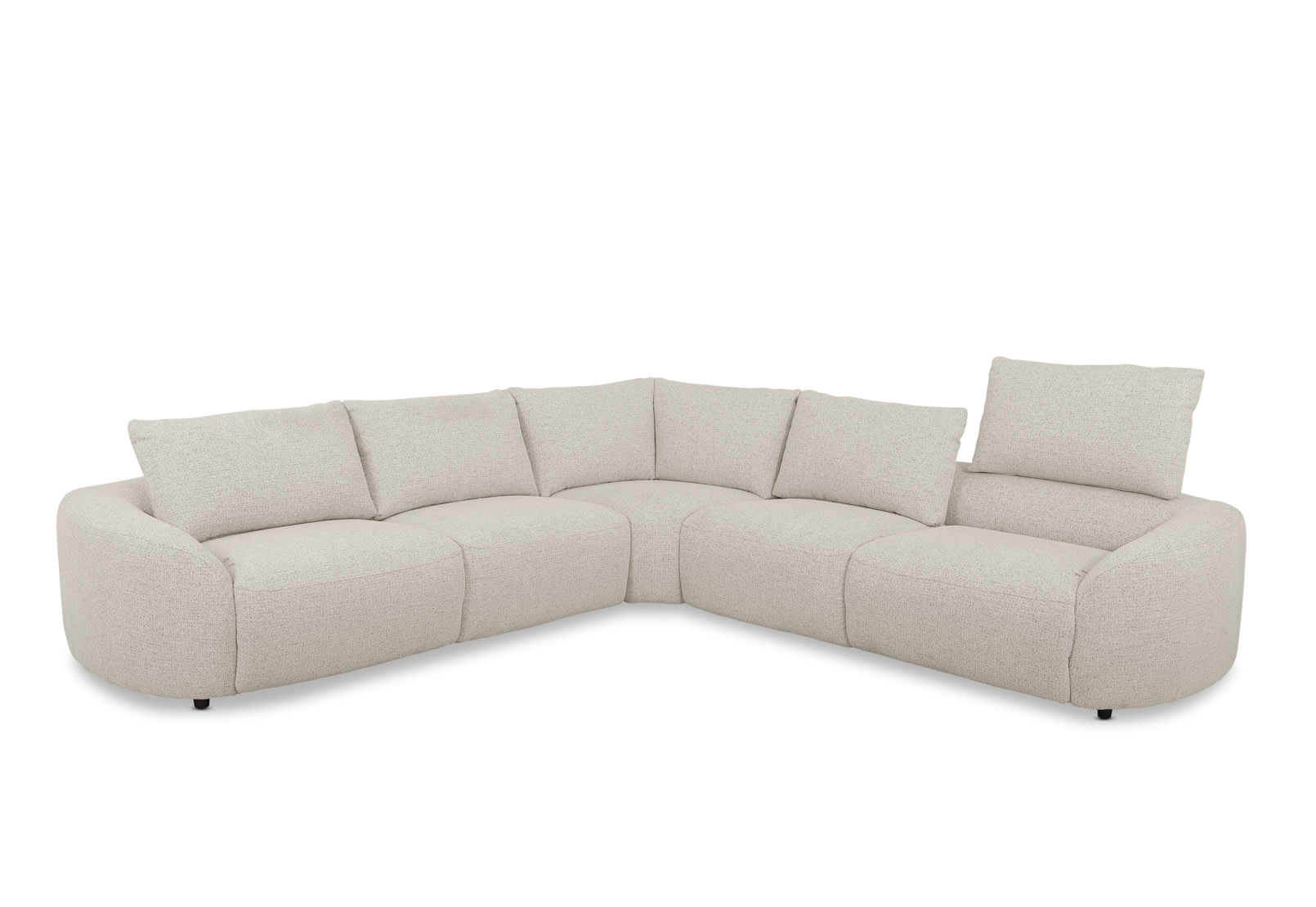 ARETHA FABRIC Corner Lounge with Electric Recliner – image 3 of 10
