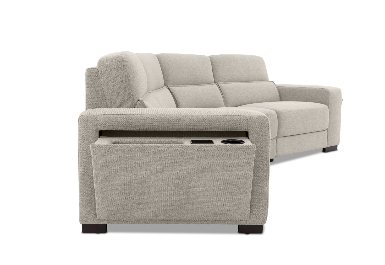 ELISEO FABRIC 4 Seater Wedge Sofa – image 4 of 12