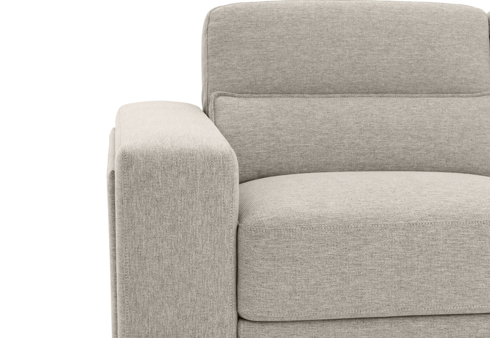 ELISEO FABRIC 4 Seater Wedge Sofa – image 6 of 12