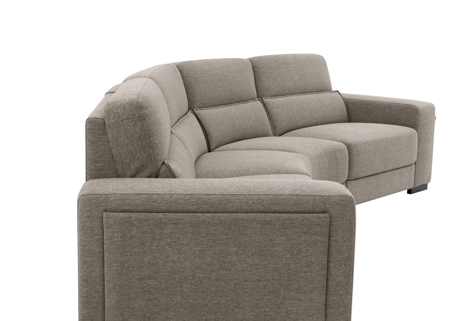 ELISEO FABRIC 4 Seater Wedge Sofa – image 6 of 12