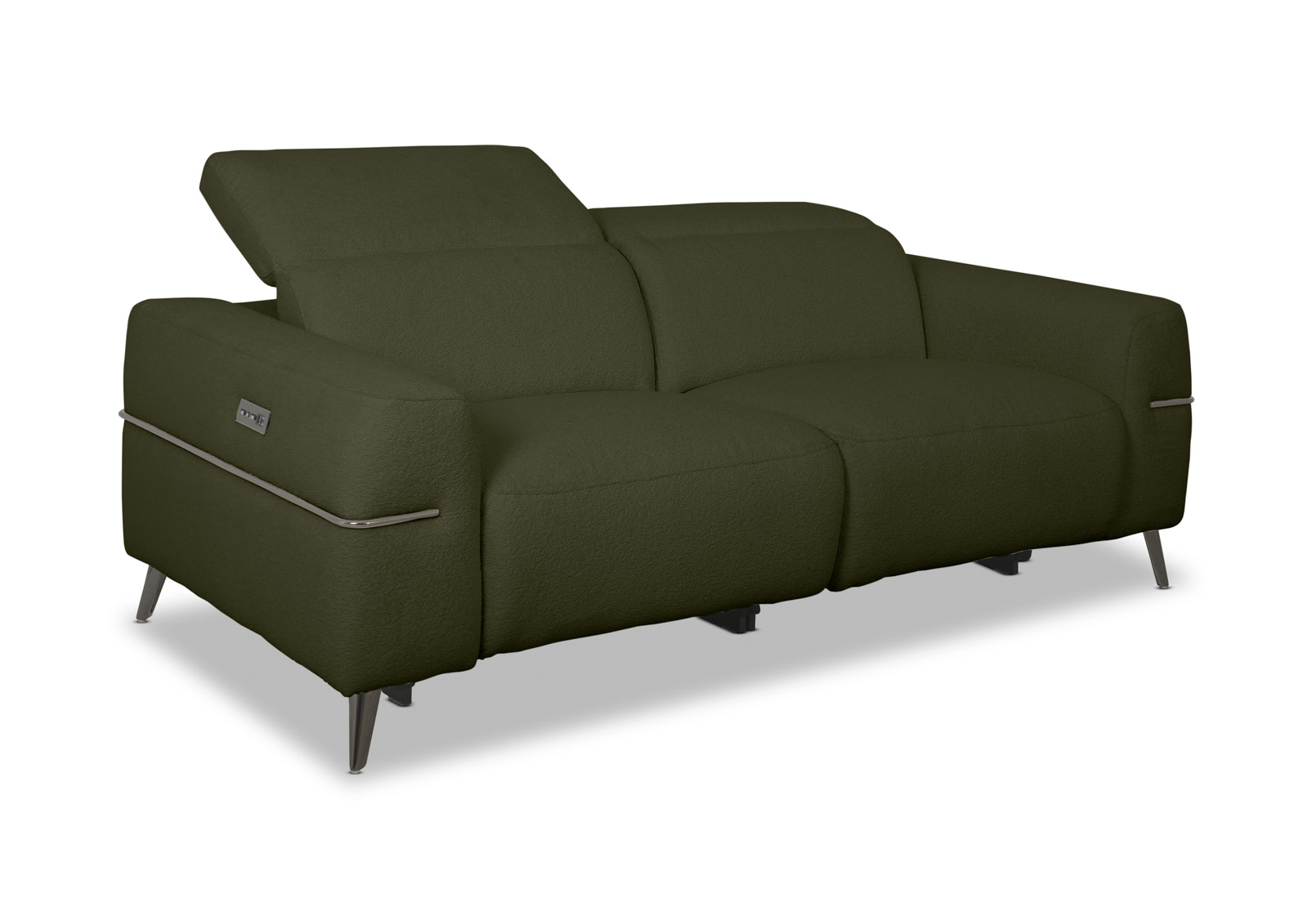 SERAFINI FABRIC 2.5 Seater with Inbuilt Electric Recliners – image 3 of 8